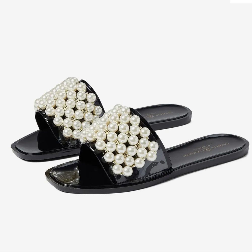 🆕 Chinese Laundry Bryer PVC Pearl Sandal